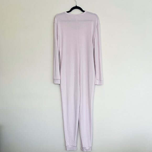 Smash + Tess Poppy Lounge Romper | M/L Soft Pink Henley | NWT - Picture 3 of 4